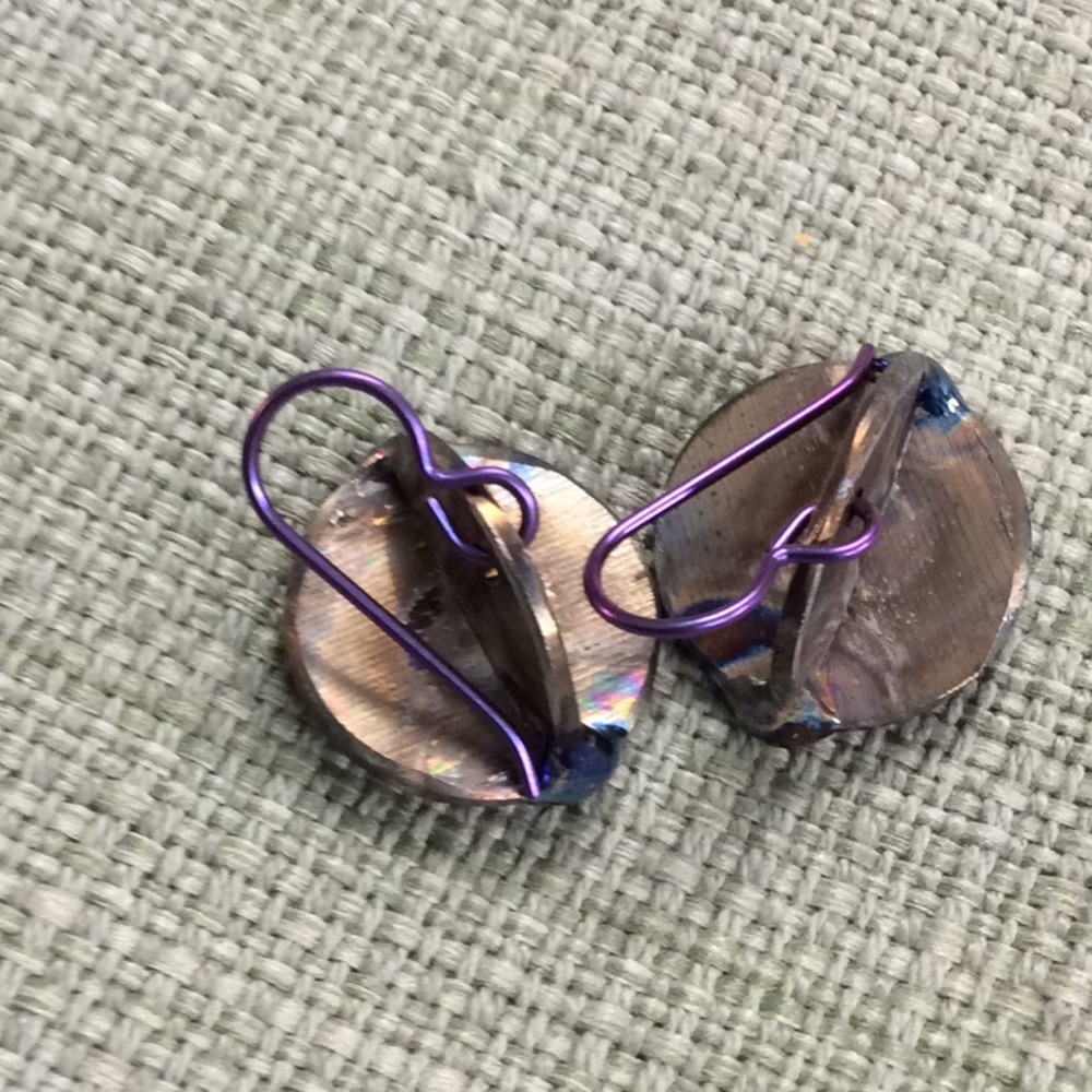 Voytek Designs, Solid Titanium Earrings - image 3